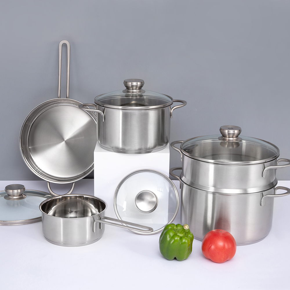 Stainless steel cookware set JY-NY-set